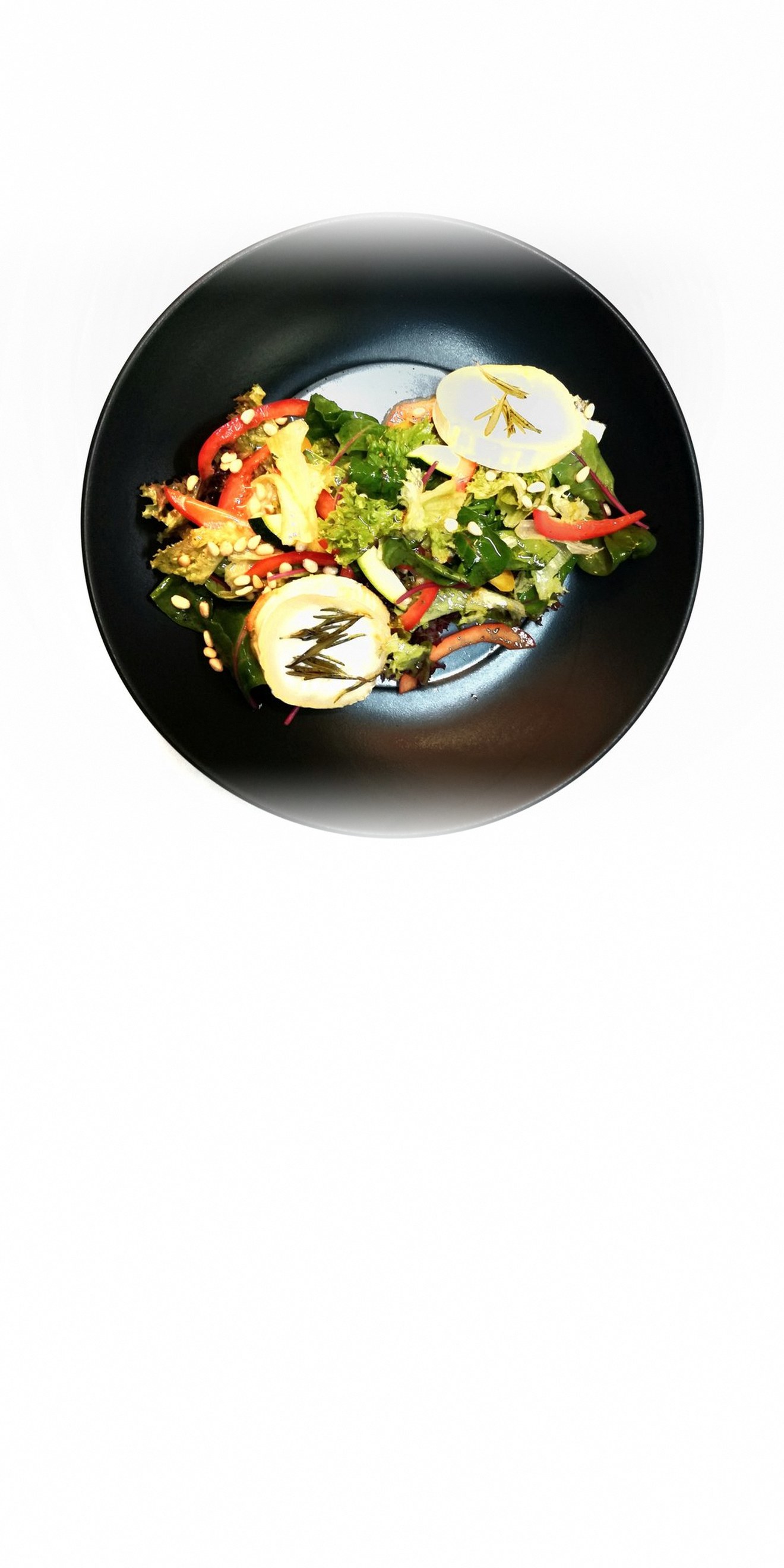 Salade au formage de chévre