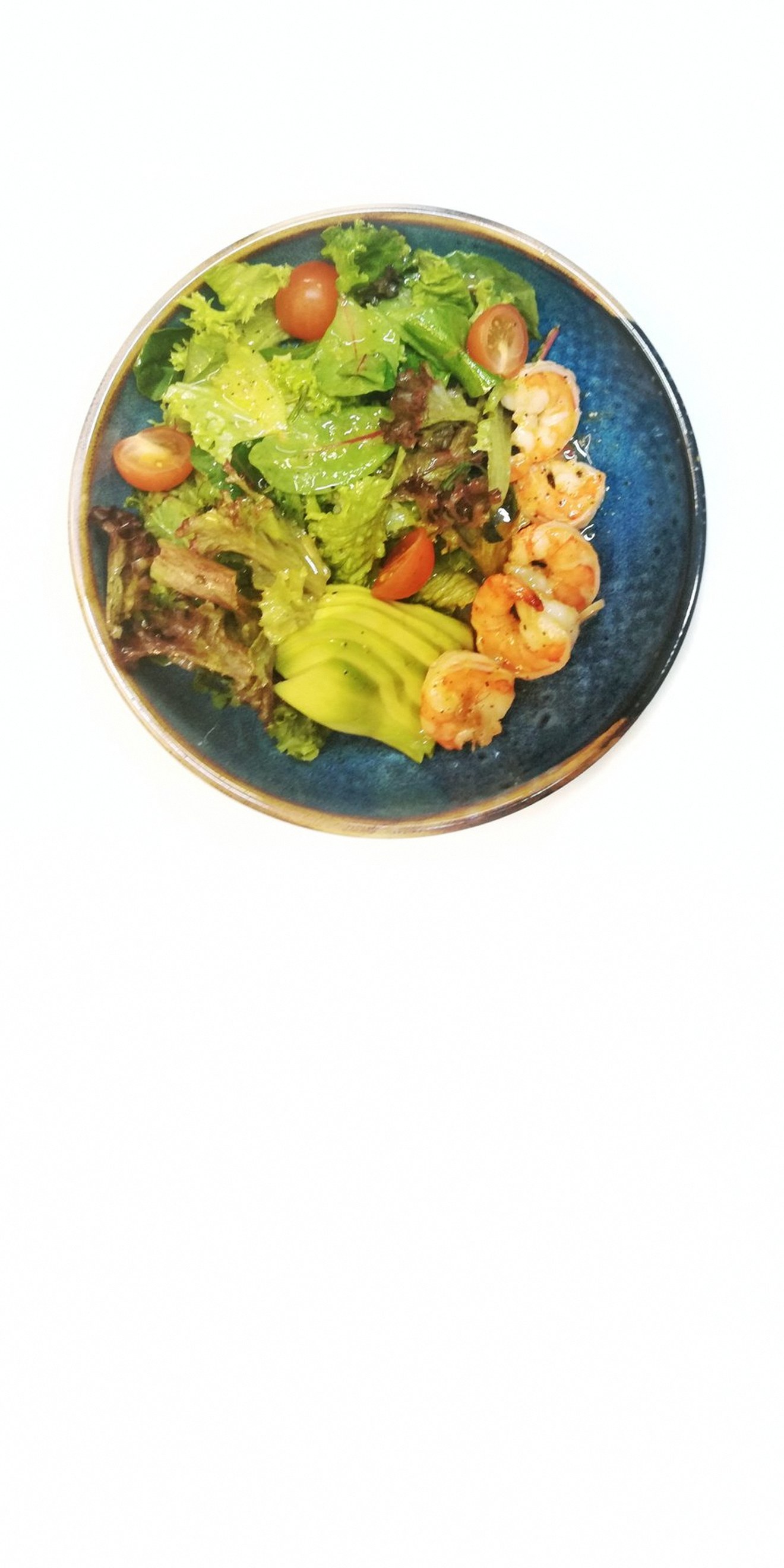 Salade de crevettes